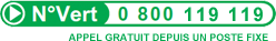 N° Vert : 0800 119 119