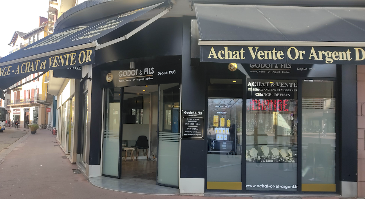 Godot et Fils à Annecy - Achat et Vente de métaux précieux