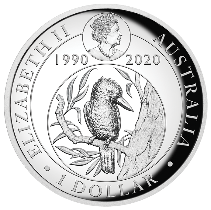 Kookaburra 1 Once 2020 High Relief 30e anniversaire