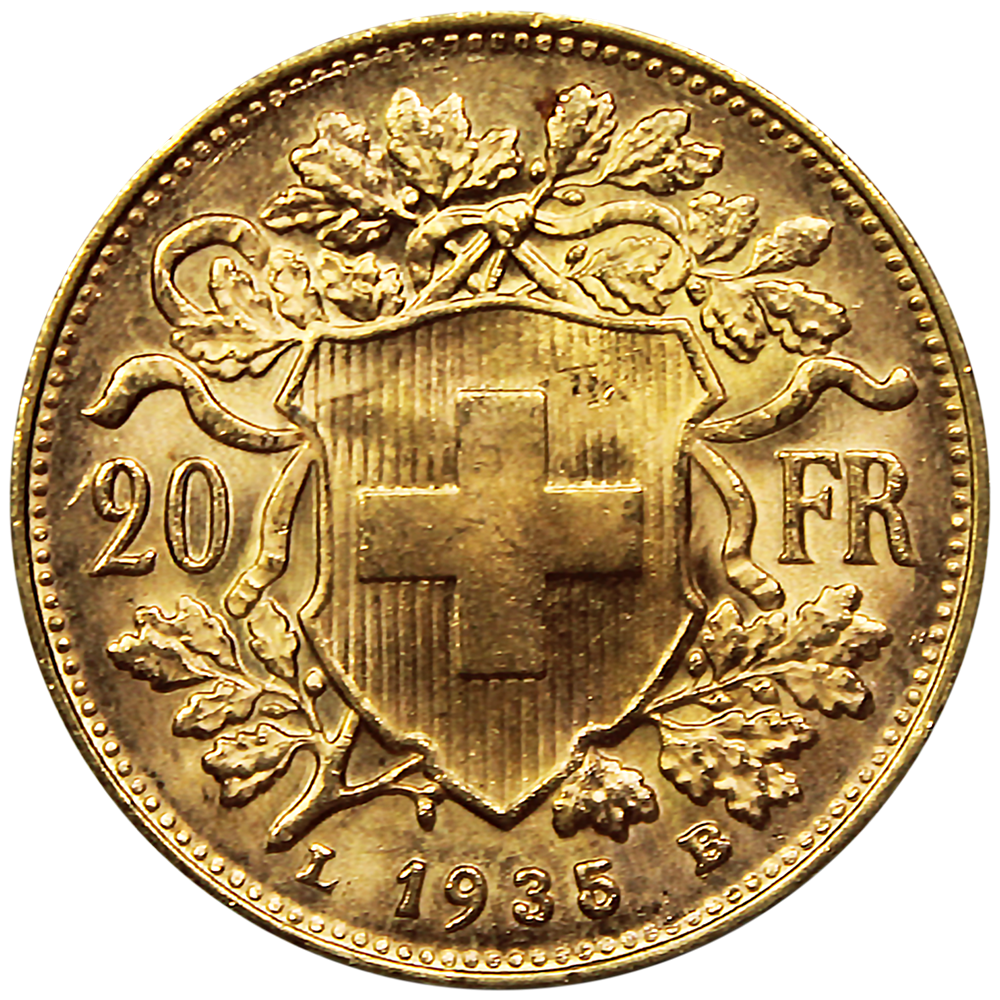 20 Francs Suisse