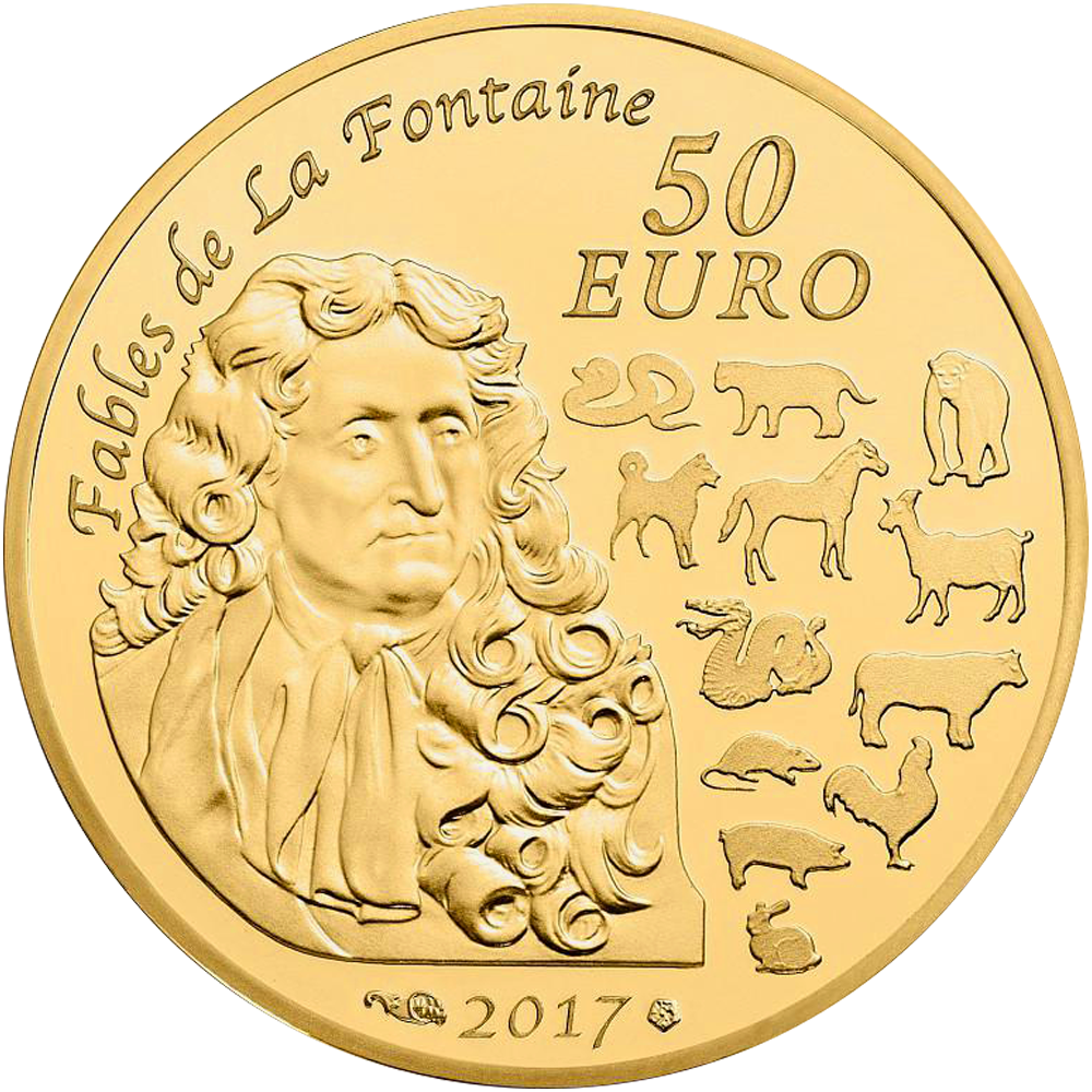 50 Euro Or Année Du Coq 2017