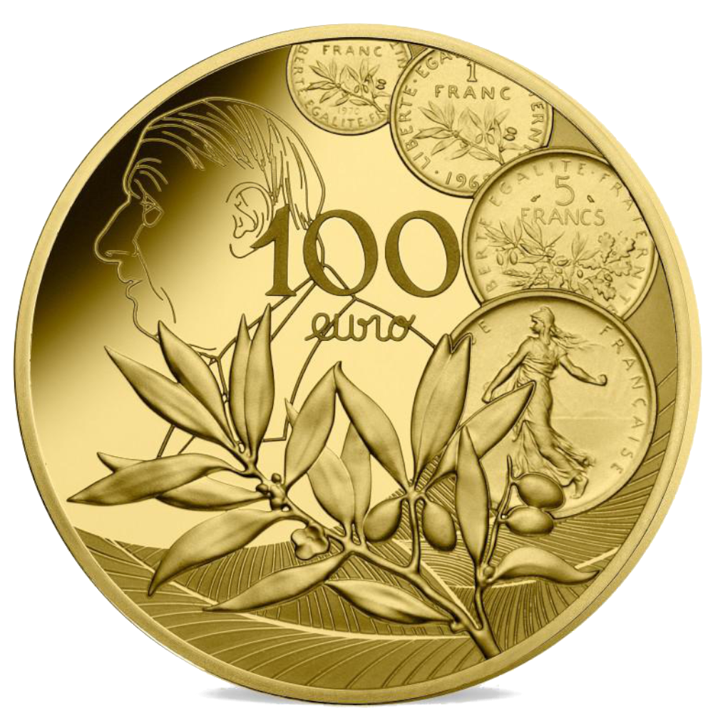 100 Euro Or Le Nouveau Franc 2020