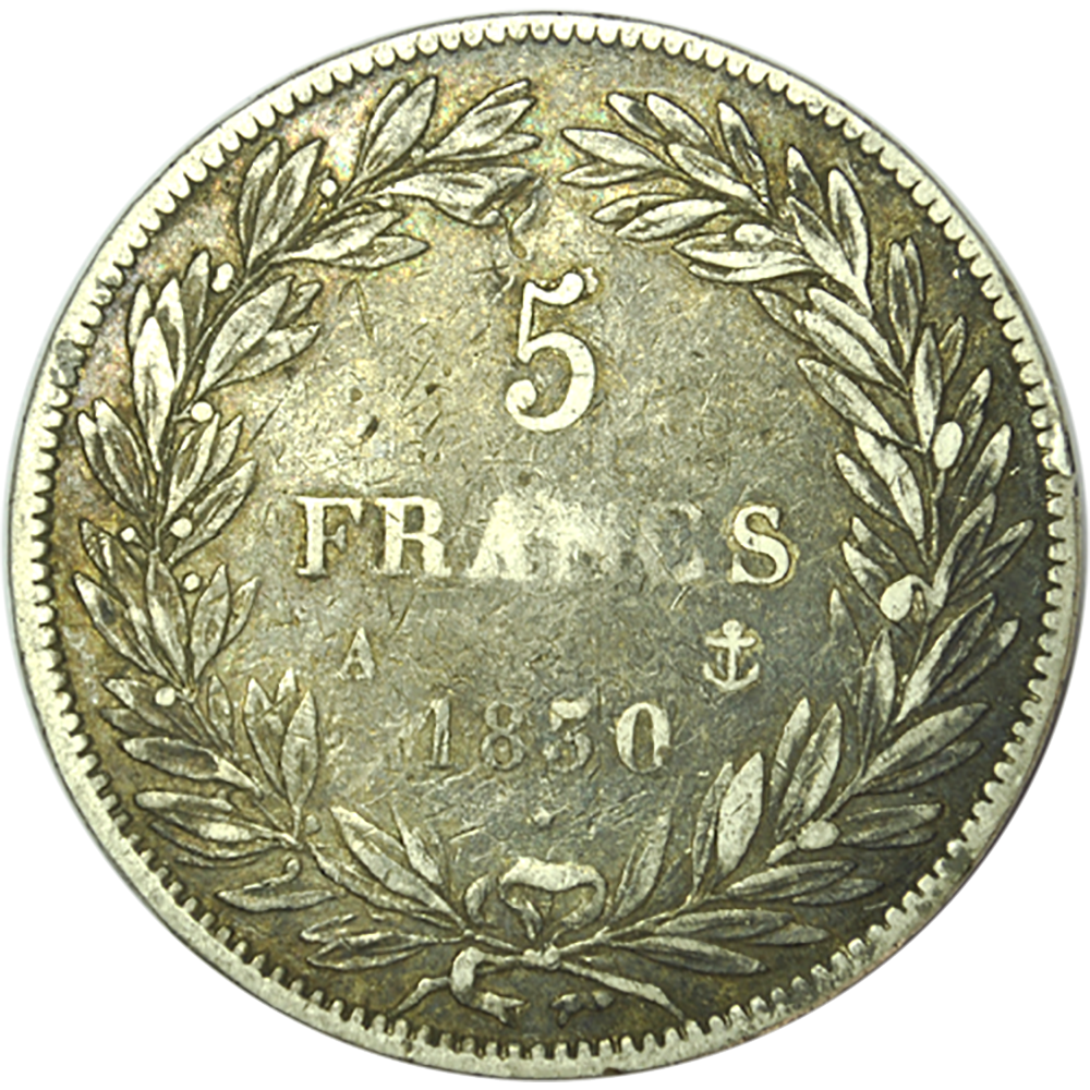 5 Francs Louis-Philippe 1830 A