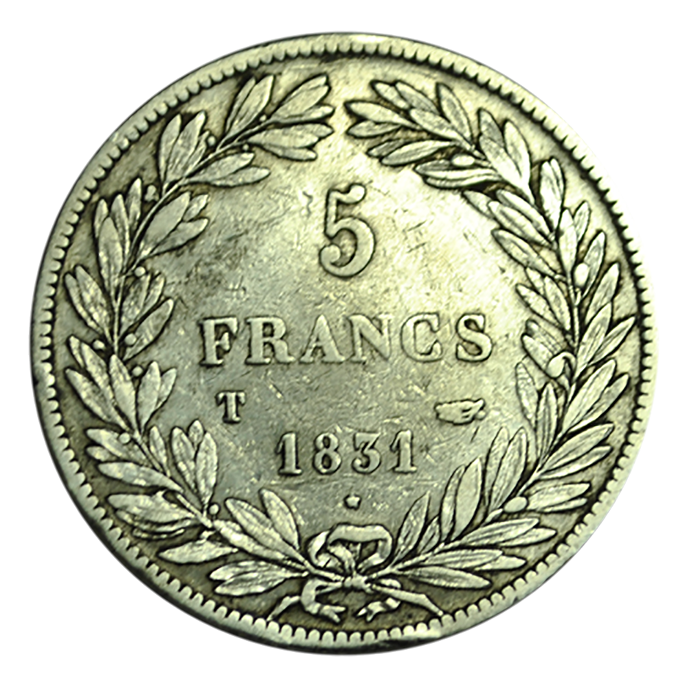 5 Francs Louis-Philippe 1831 T