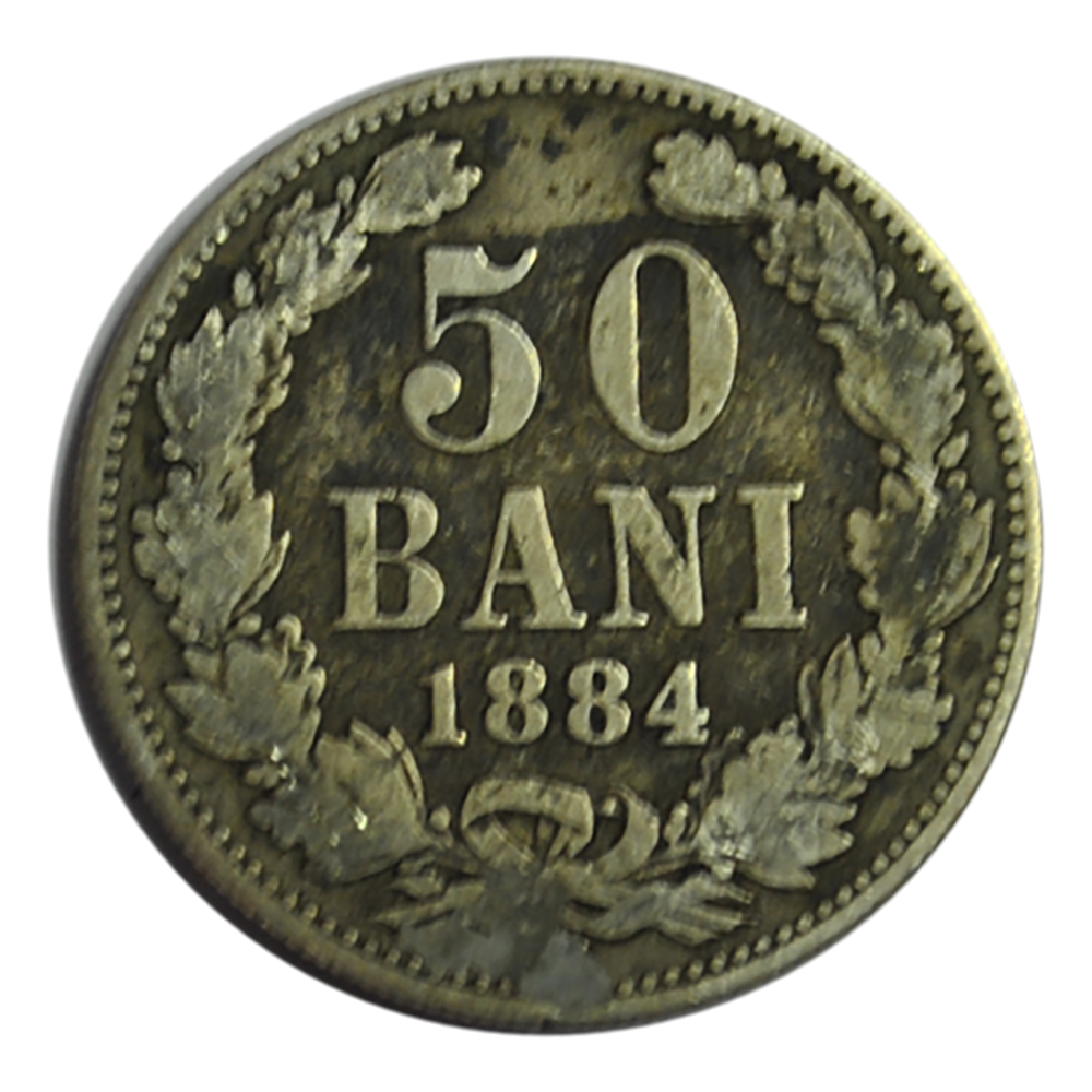 50 Bani Charles Ier 1884