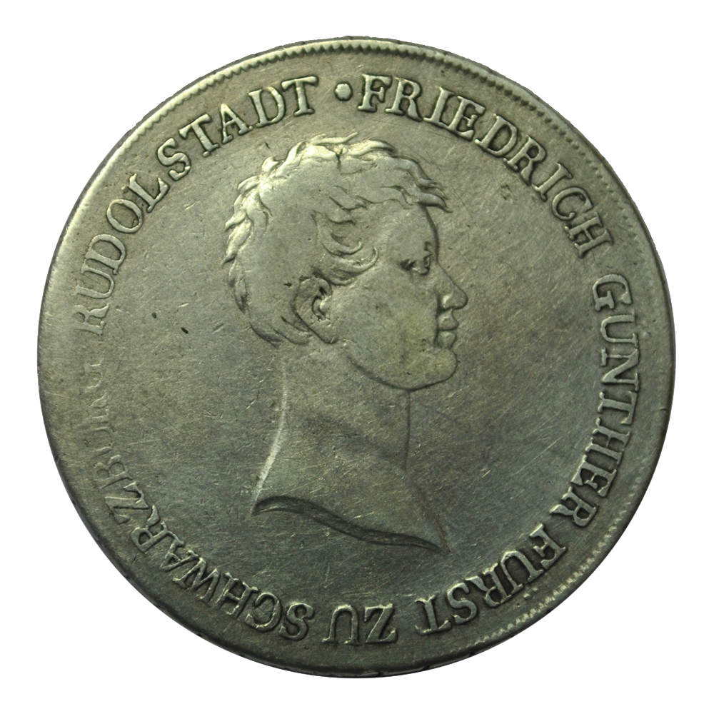 ALLEMAGNE - PRINCIPAUTÉ DE SCHWARZBOURG-RUDOLSTADT - FRÉDÉRIC-GUNTHER Thaler de Convention 1813 Saalfeld