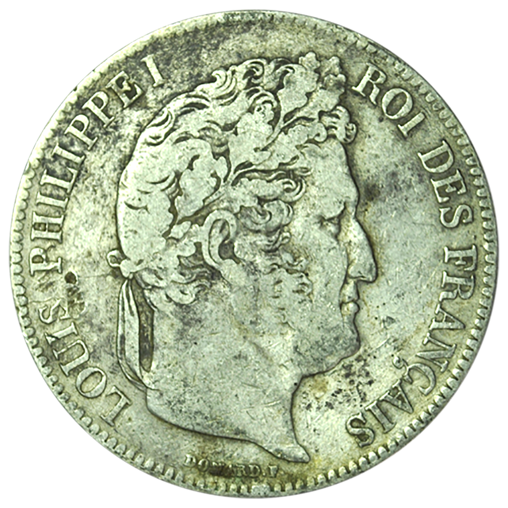 5 Francs Louis-Philippe 1836 W