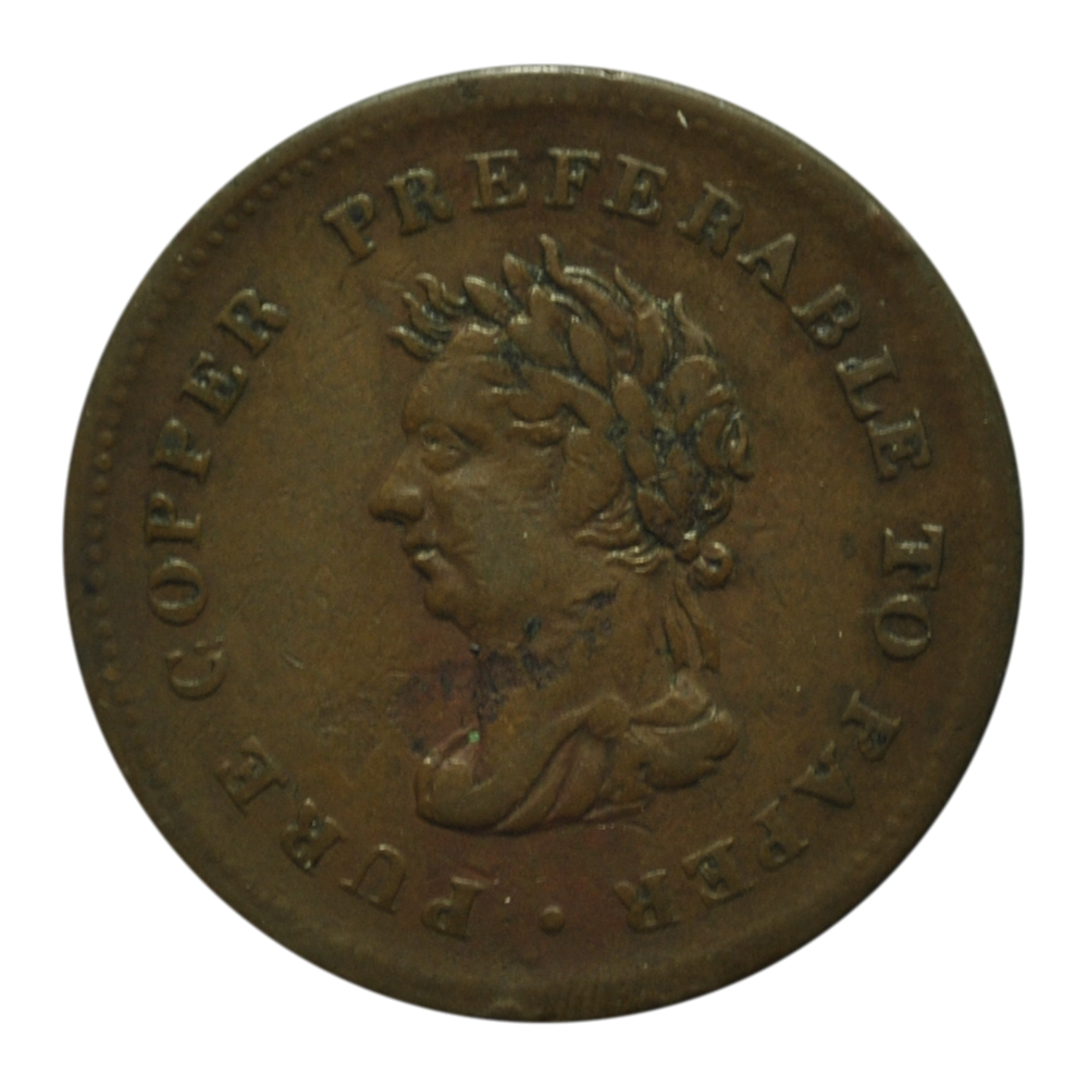 Guyanne Britanique  penny 1838