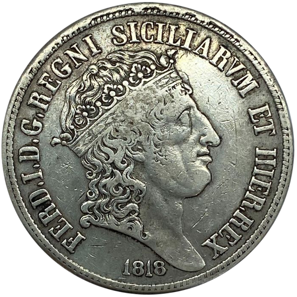 Royaume des Deux-Siciles Ferdinand Ier 120 Grana 1818 Naples