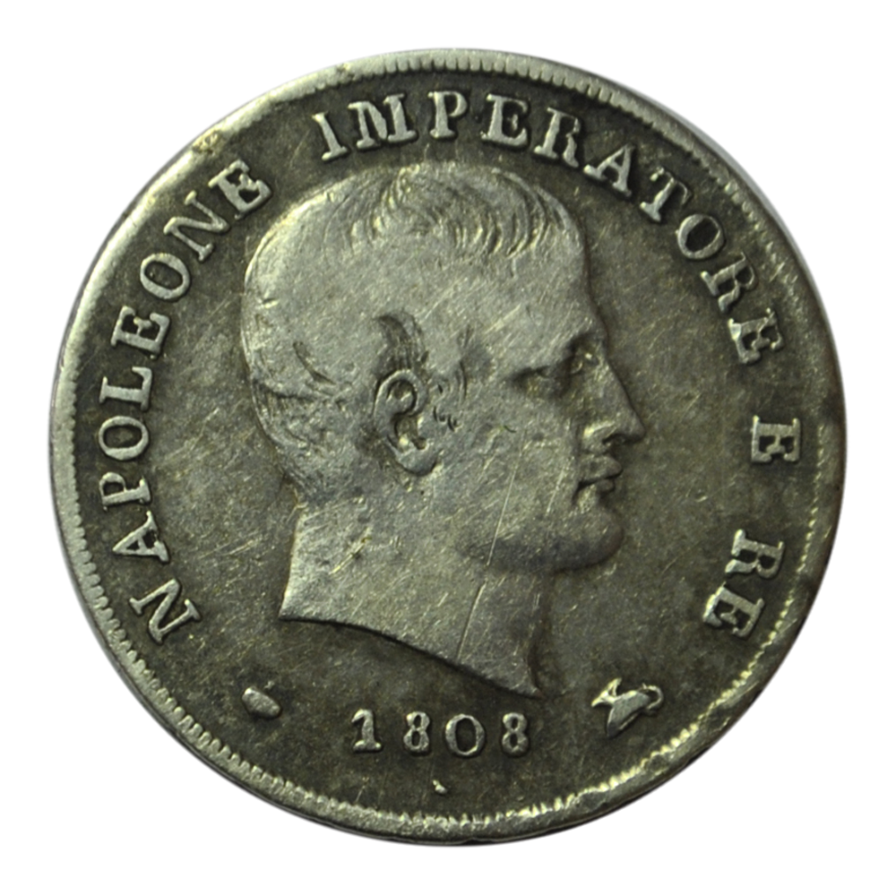 Italie Napoleon I er 15 soldi 1808 M