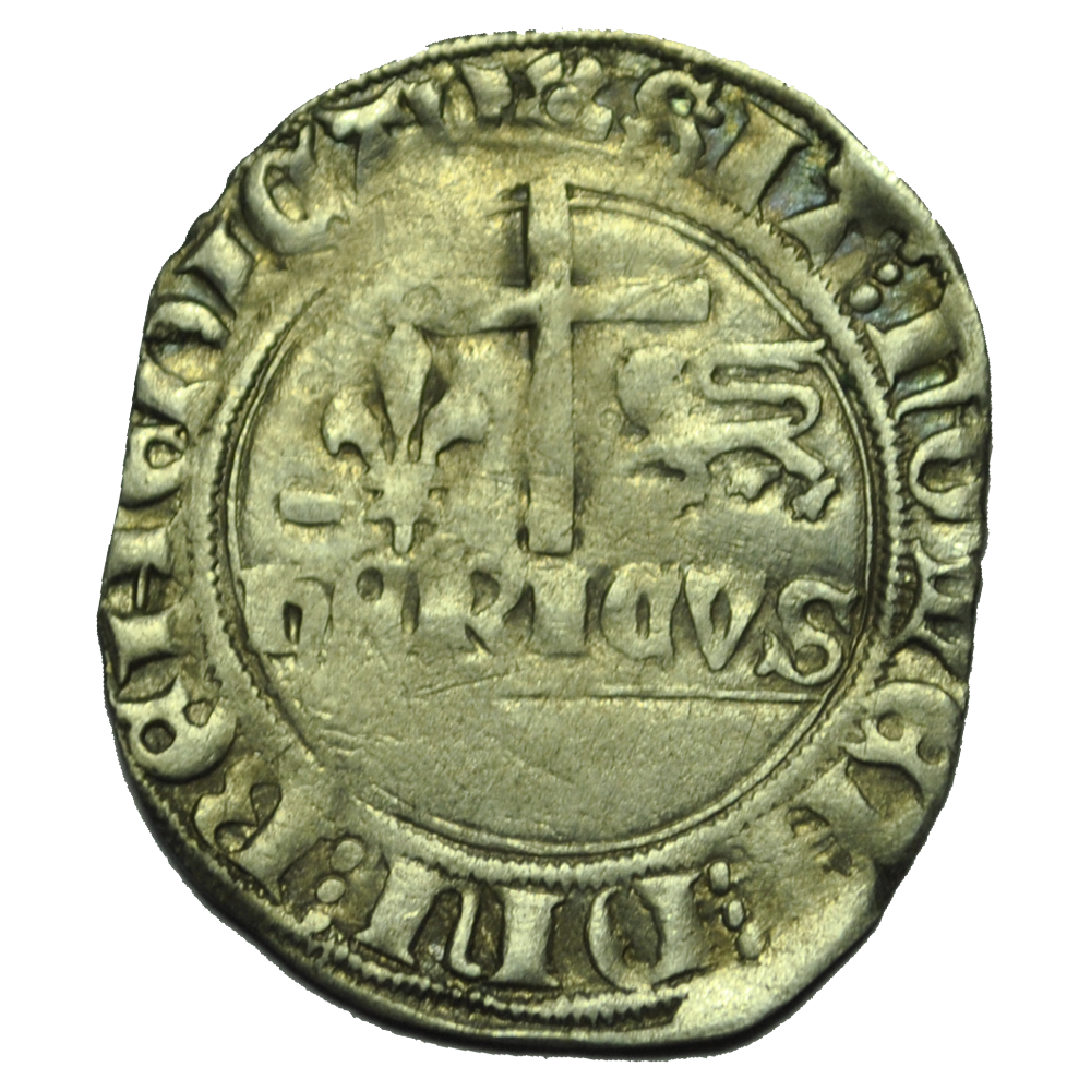 Henry VI de Lancaster Blancs au écu 1422 Troyes