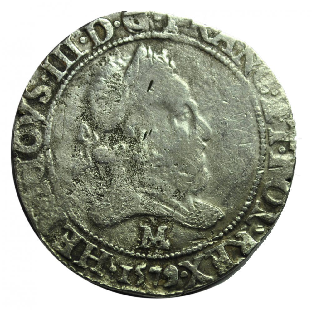 HENRI III Franc au col fraisé 1579 M