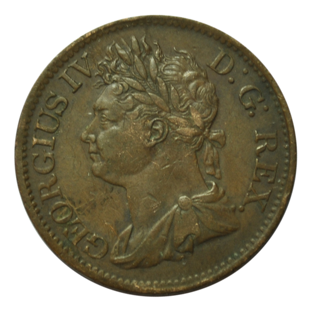 Georges IV demi-Penny 1822