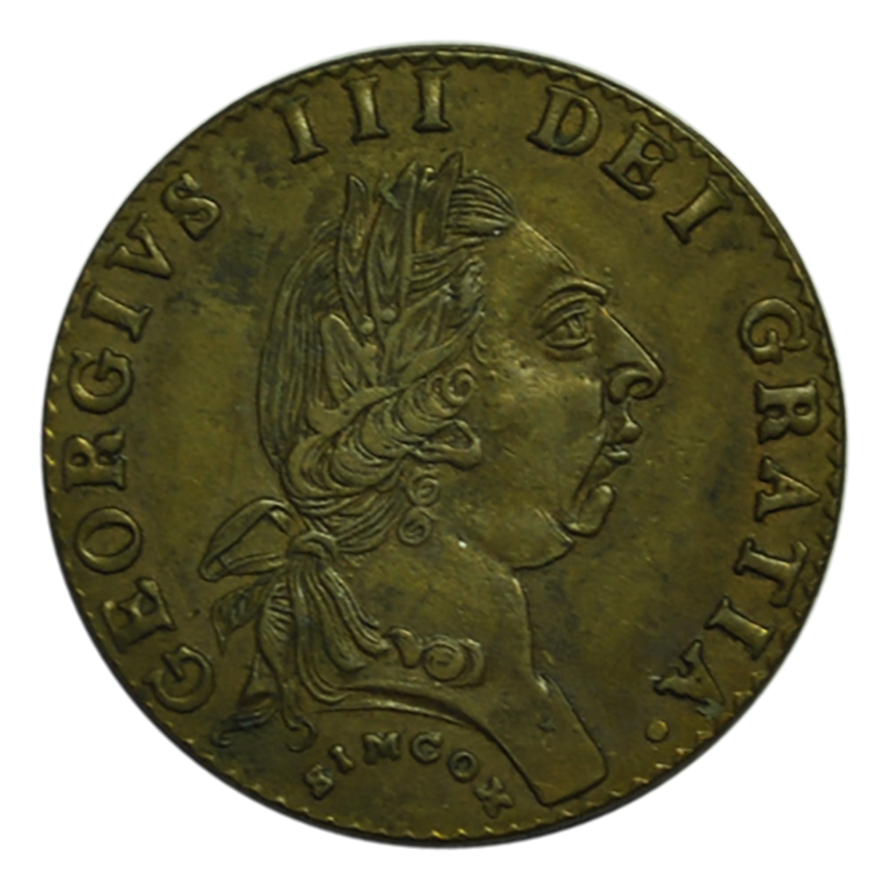 Grande-Bretagne jeton de George III 1795 style guinée