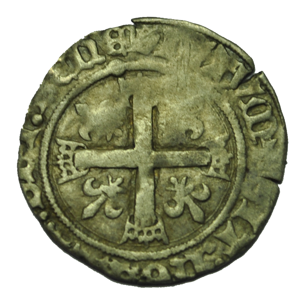 Charles VIII Demi-Karolus 1488 Reims