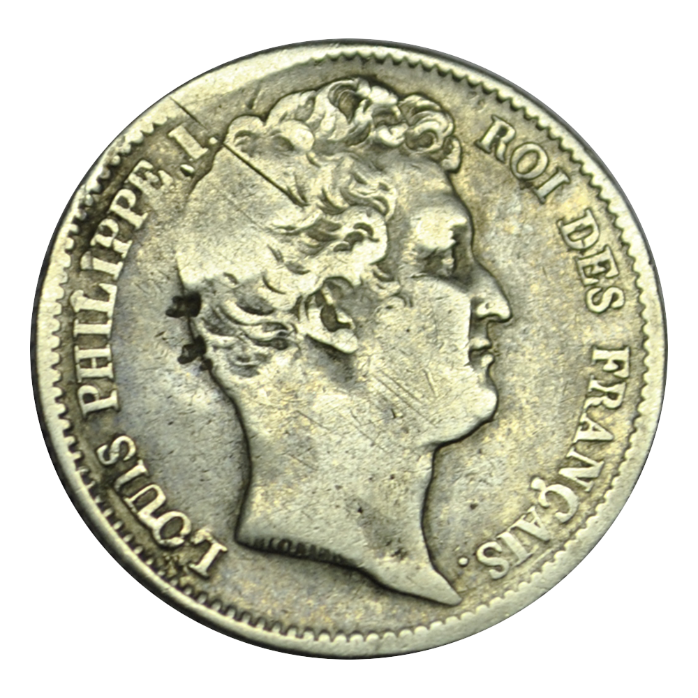 Louis-Philippe tête nue - 1 Franc 1831 B