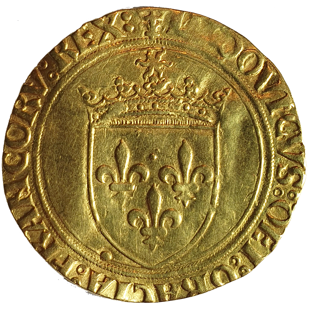 Louis XII - Écu d'or au soleil - Paris